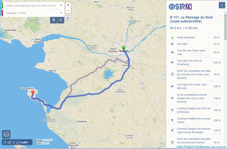 Open Source Routing Machine (OSRM)