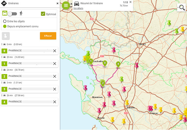 Sales visit plan - Galigeo