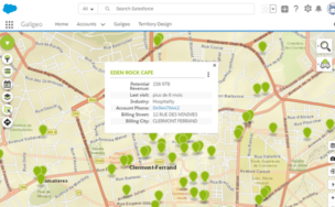 Salesforce map