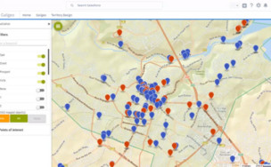 Salesforce map - salesforce accounts contacts leads