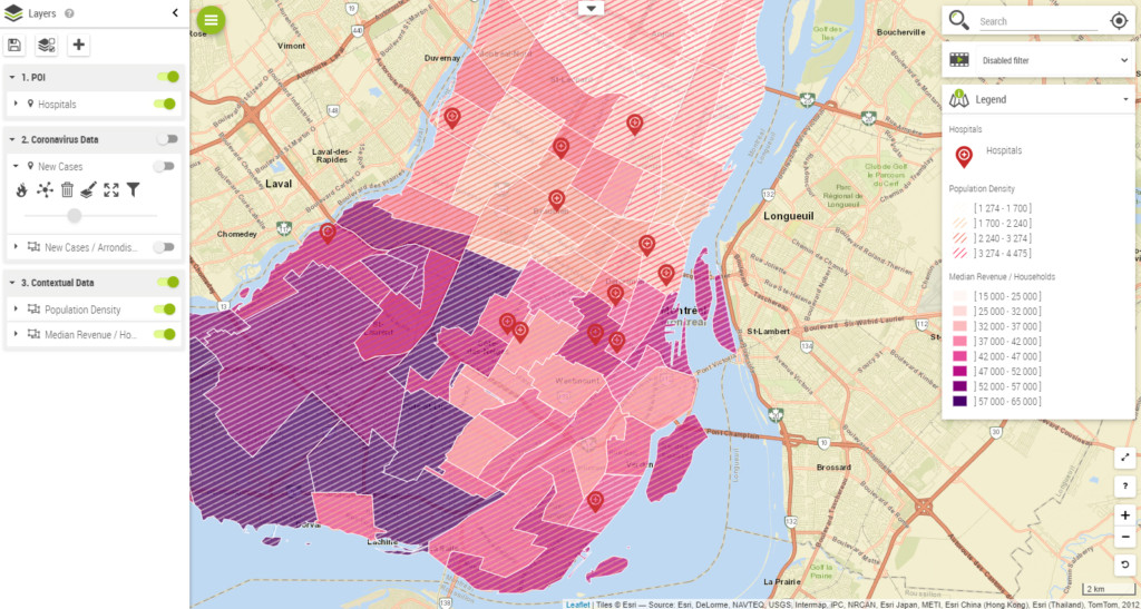 Create meaningful views of your Location Data with Galigeo Location Analytics Platform