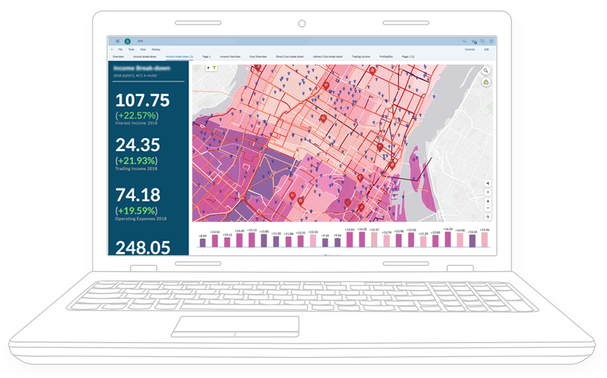 Geomaps and Spatial Analytics for SAP Analytics Cloud with Galigeo