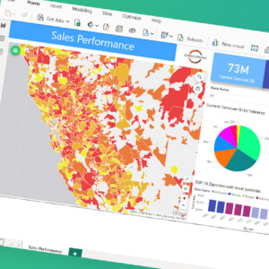 galigeo channel performance management intégré dans Power BI